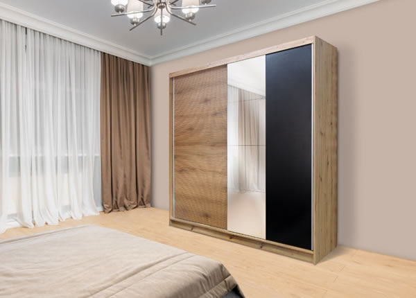 Garderober klizna vrata Lamello