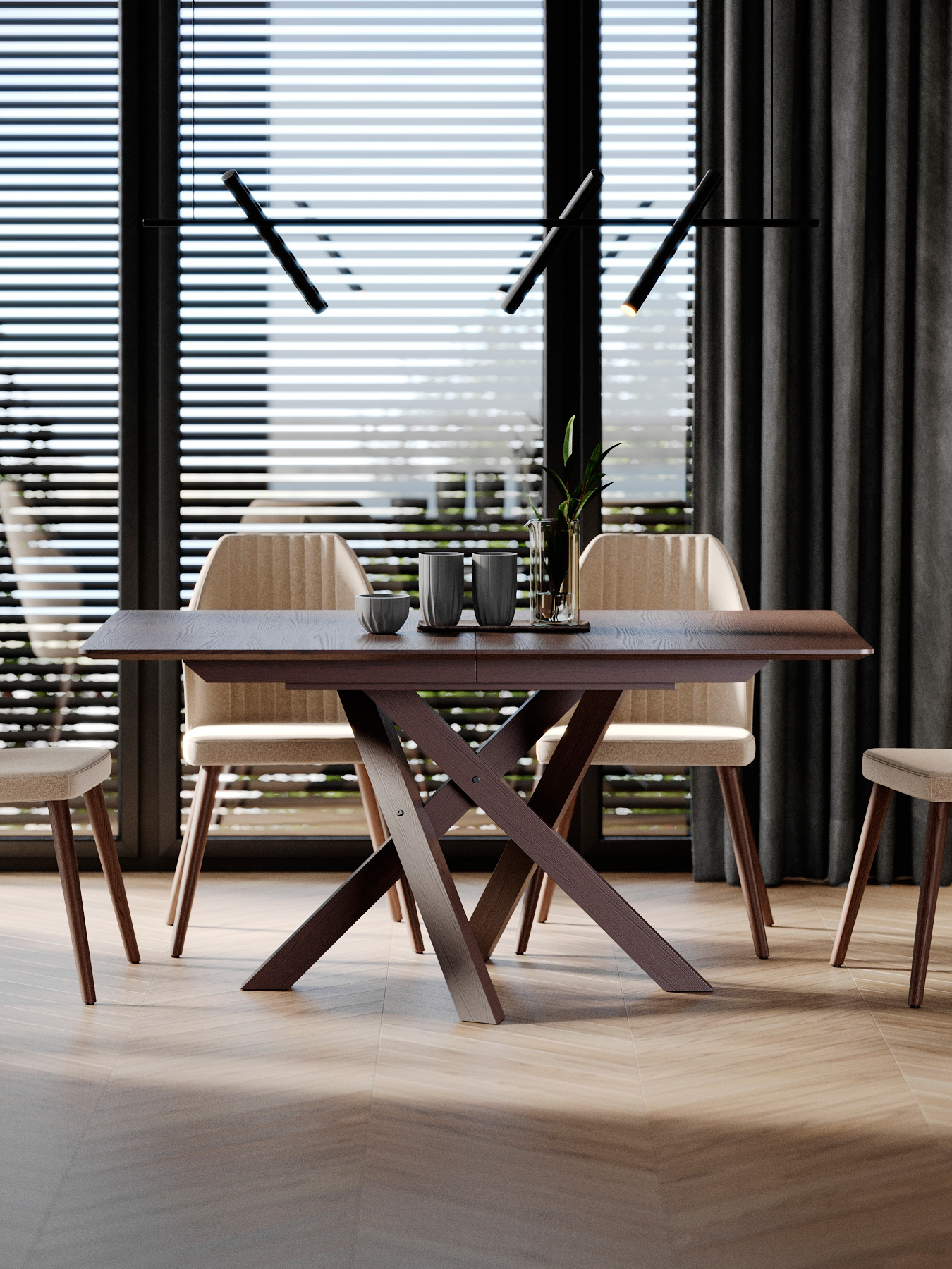 Trpezarijski sto X160 - Slika 2