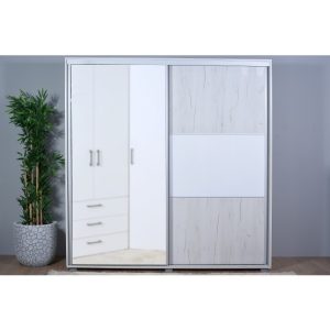 Ema klizni garderober sa ogledalom