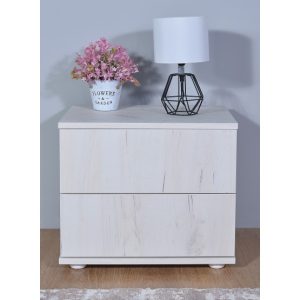 Noćni ormarić 2F bez ručica