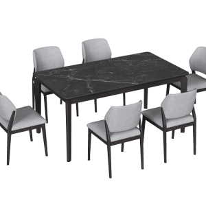 Trpezarijski sto A2578 Sekspir Crna