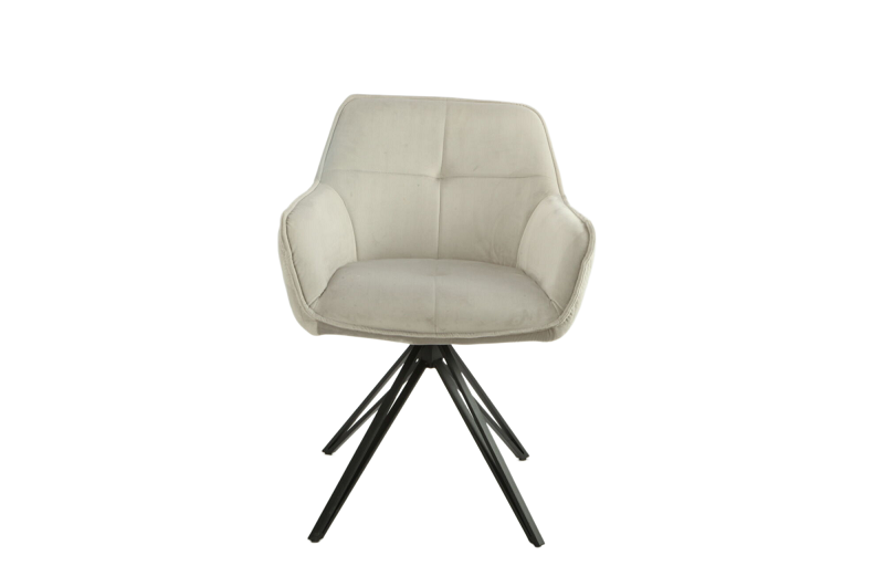 Trpezarijska stolica 1353 Bež/Svetlo siva