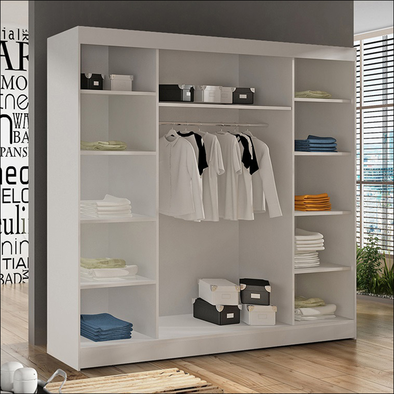 Klizni plakar Arti 5 Beli - Slika 2