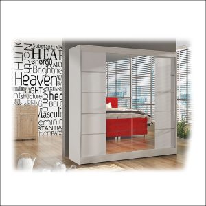 Klizni plakar Arti 5 Beli