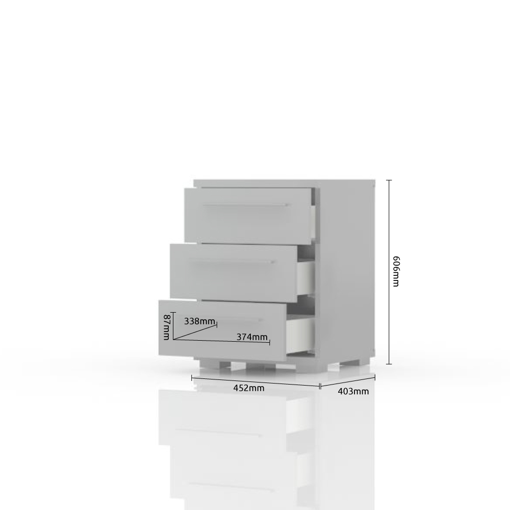 NOĆNI STO NS3/PN - Slika 3