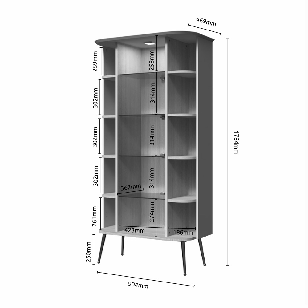 VITRINA V90-2S/GT - Slika 4
