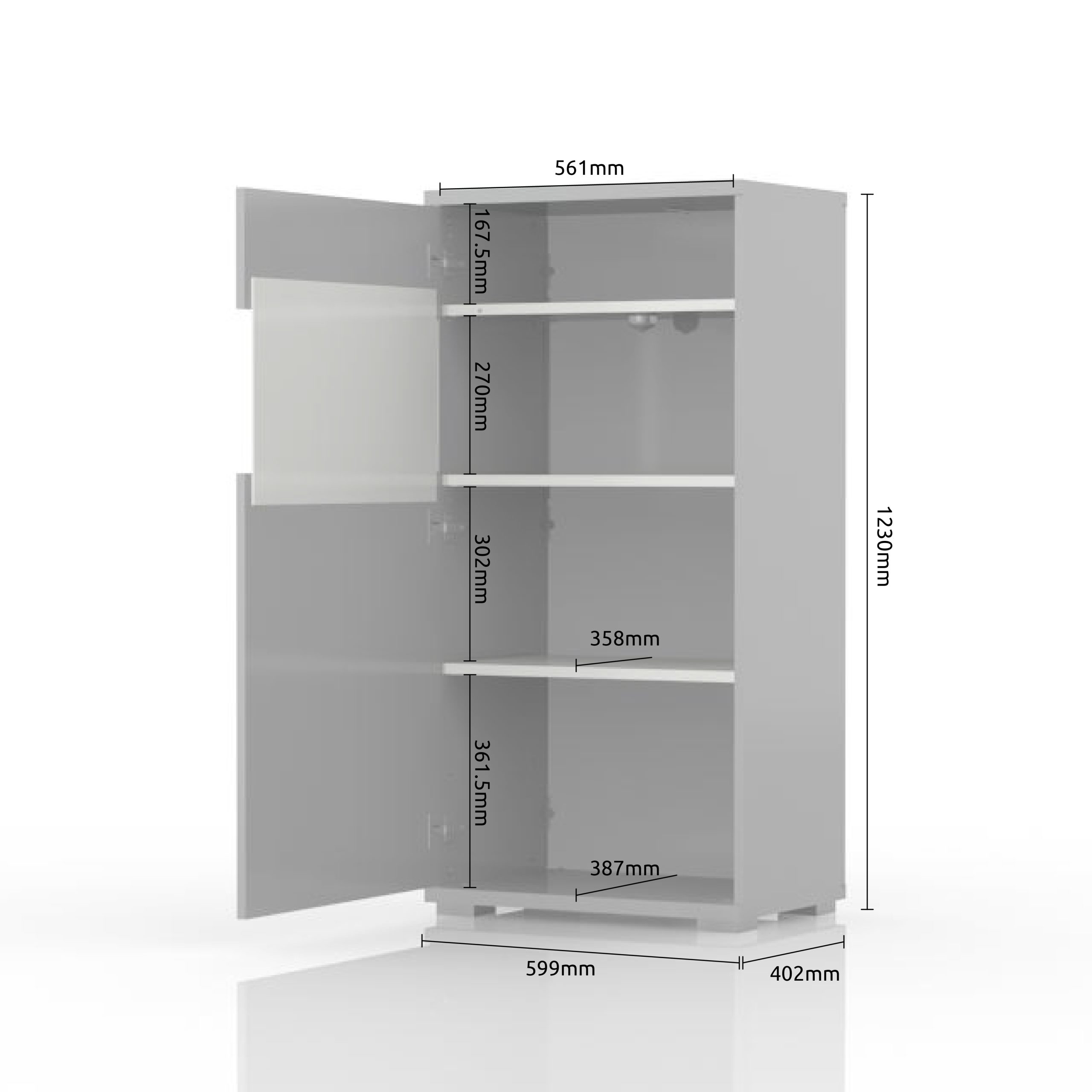 VITRINA V60-1KSV/PN - Slika 4