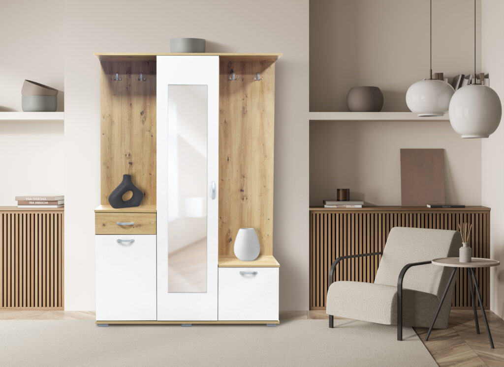 Predsoblje 1 artisan/bela - Slika 3