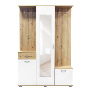 Predsoblje 1 artisan/bela