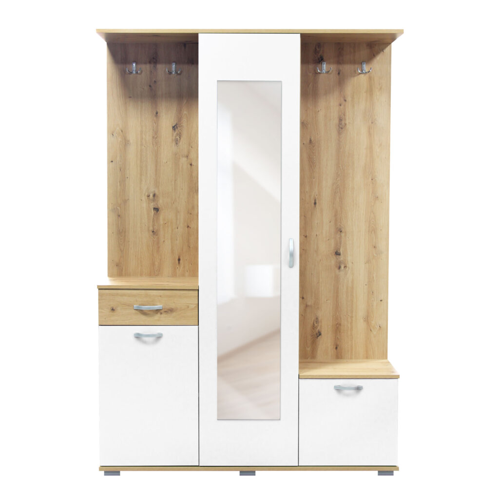 Predsoblje 1 artisan/bela